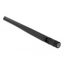 DeLOCK 5G 3.4 - 3.8 GHz Antenna SMA plug 5 dBi 20 cm omnidirectional with tilt joint and flexible ma