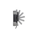 Brennenstuhl 1171580030 floodlight Black, Grey 85 W LED D