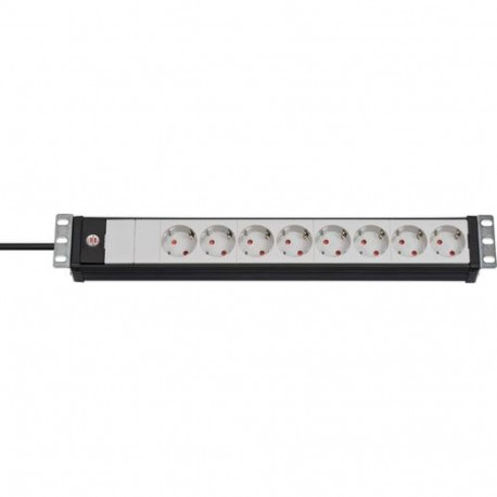 Brennenstuhl 1156057028 power distribution unit (PDU) Black, Grey