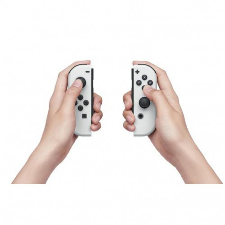Nintendo Switch OLED portable game console 17.8 cm (7") 64 GB Touchscreen Wi-Fi Black, White