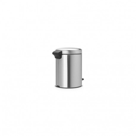 Brabantia Pedal Bin newIcon Round Brushed steel