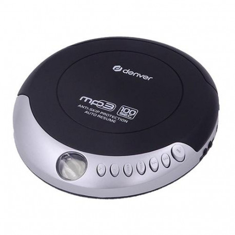 Denver DMP-391 Black, Grey Portable CD player