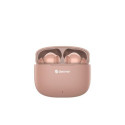 Denver TWE-48DR Headset True Wireless Stereo (TWS) In-ear Calls/Music Bluetooth Rose