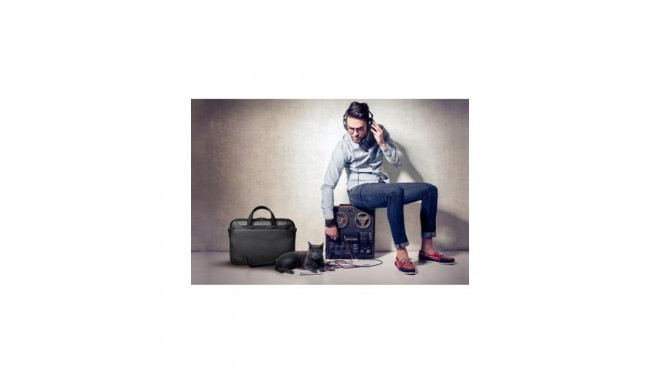Port Designs Zurich Toploading 38.1 cm (15&quot;) Briefcase Black