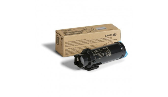 Xerox Genuine Phaser® 6510, WorkCentre® 6515 Cyan Standard capacity Toner Cartridge (1000 Pages) - 1