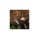 Fiskars 1027044 rake Hand rake Black, Silver Steel