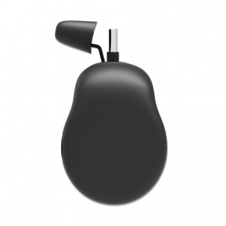 Manhattan Power Bank with integrated USB-C plug, 5000 mAh, Up to 10W output, Kickstand for Use as Ch