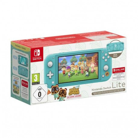 Nintendo Switch Lite Animal Crossing: New Horizons Timmy & Tommy Aloha Edition portable game