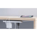 Allocacoc 10013/PSMDFR power extension 1 m 3 AC outlet(s) Indoor White
