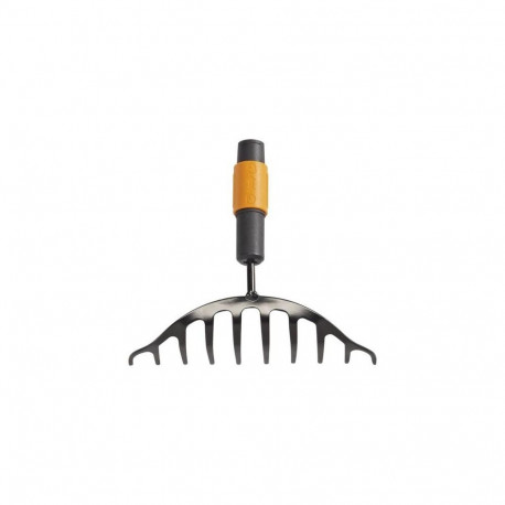 Fiskars QuikFit Garden rake Black Steel