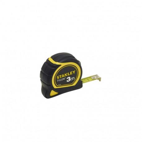 Stanley Tylon tape measure 3 m Acrylonitrile butadiene styrene (ABS), Rubber Black, Yellow