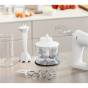 Braun HM 3135 WH Hand mixer 500 W Grey, White