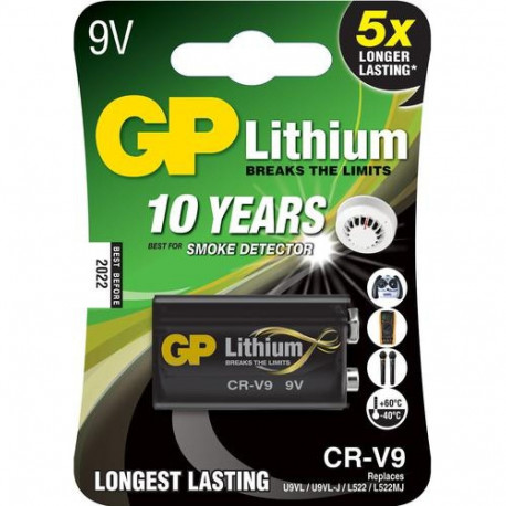 GP Batteries Lithium CR-V9 Single-use battery 9V