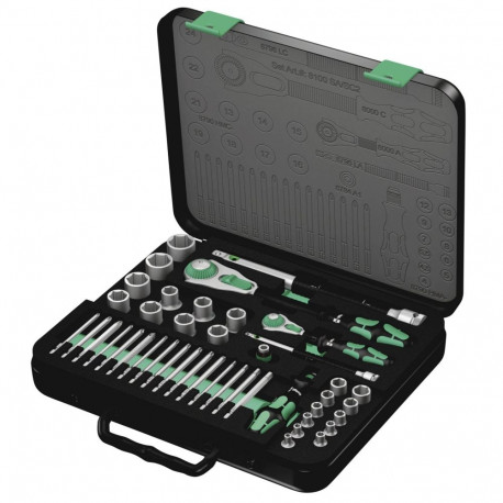 Wera 8100 SA/SC 2 Zyklop Set Ratchet screwdriver