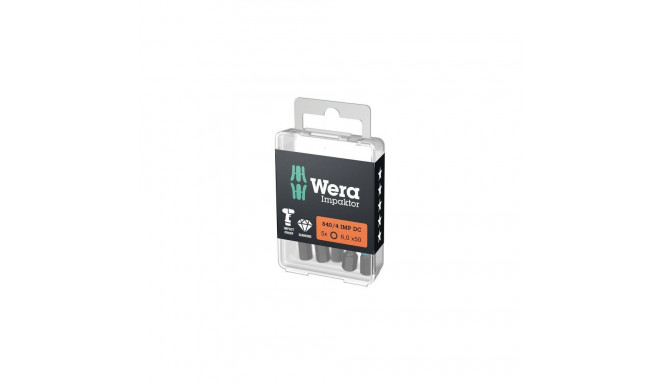 Wera 840/4 IMP DC Hex-Plus DIY screwdriver bit 1 pc(s)