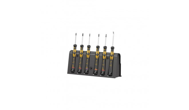 Wera Kraftform Micro 6 ESD Smartphone-Reparaturset 1 Set Straight screwdriver