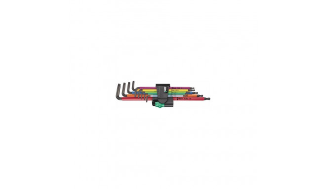 Wera 967/9 TX XL L-shaped hex key set Metric 9 pc(s)