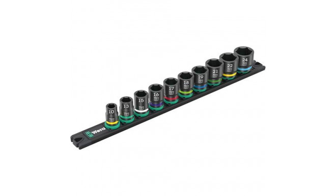 Wera 9607 Impact socket set Multicolour