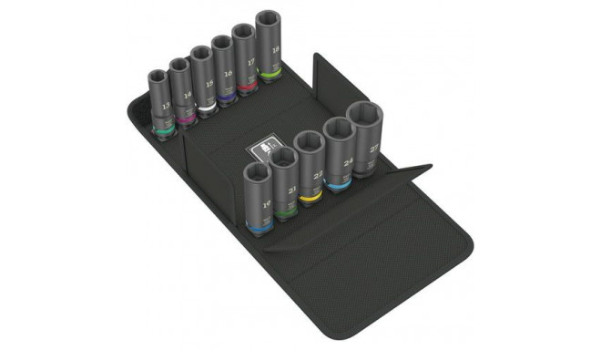 Wera 05004841001 impact socket Impact socket set Black