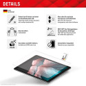 Displex Tablet Glass (9H) for Samsung Galaxy Tab A9, Eco Mounting Frame, unbreakable