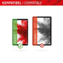 Displex Tablet Glass (9H) for Samsung Galaxy Tab A9, Eco Mounting Frame, unbreakable