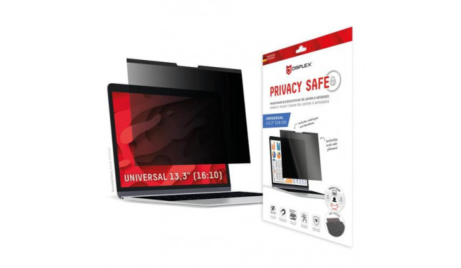 Displex PRIVACY SAFE magnetic 2-way privacy filter for Laptop/ Notebook 13,3&#039;&#039; (16