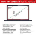 Displex PRIVACY SAFE magnetic 2-way privacy filter for Laptop/ Notebook 14&#039;&#039; (16:9