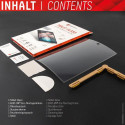 Displex Tablet Glass (9H) for Apple iPad (7./8./9. Gen.)/Air (3. Gen.), Eco Mounting Frame, unbreaka