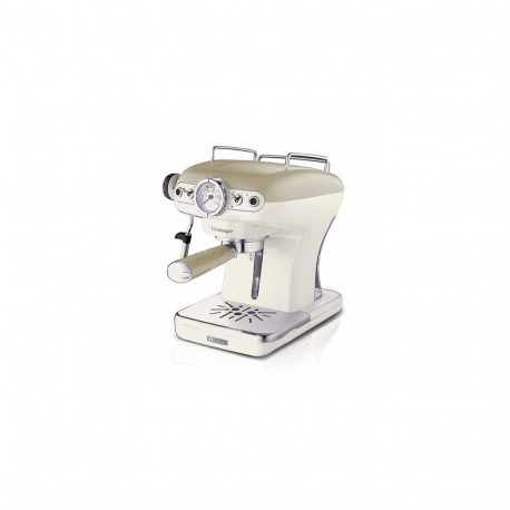 Ariete 1389 Vintage Espresso Coffee Machine - Espresso coffee machine for ground coffee or ESE pods,