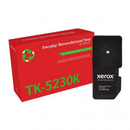 Everyday™ Black Remanufactured Toner by Xerox compatible with Kyocera TK-5230K, Standard capacity