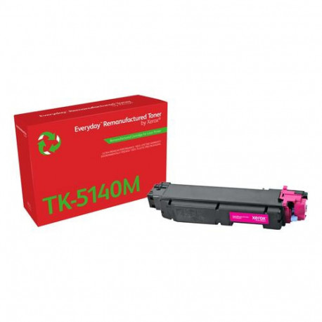 Everyday™ Magenta Remanufactured Toner by Xerox compatible with Kyocera TK-5140M, Standard capacity
