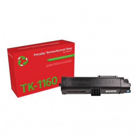Everyday™ Black Remanufactured Toner by Xerox compatible with Kyocera TK-1160, Standard capacity