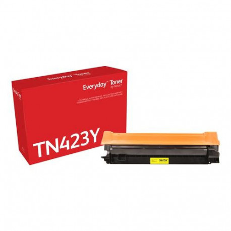 EverydayTM Yellow Toner by Xerox compatible with Brother TN-423Y, High capacity