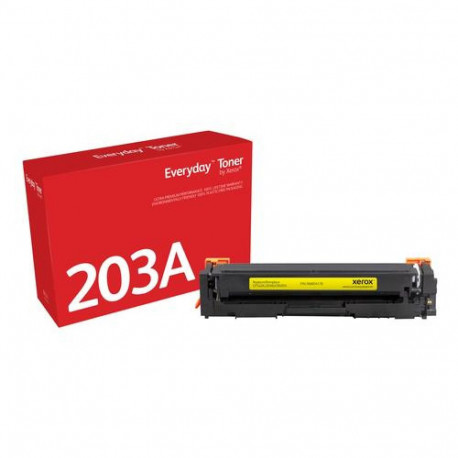 Everyday™ Yellow Toner by Xerox compatible with HP 203A (CF542A), Standard capacity