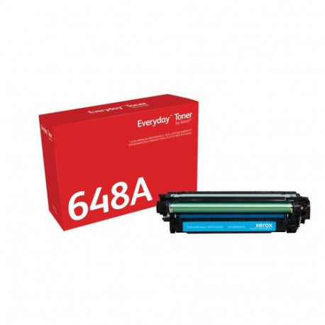EverydayTM Cyan Toner by Xerox compatible with HP 648A (CE261A), Standard capacity
