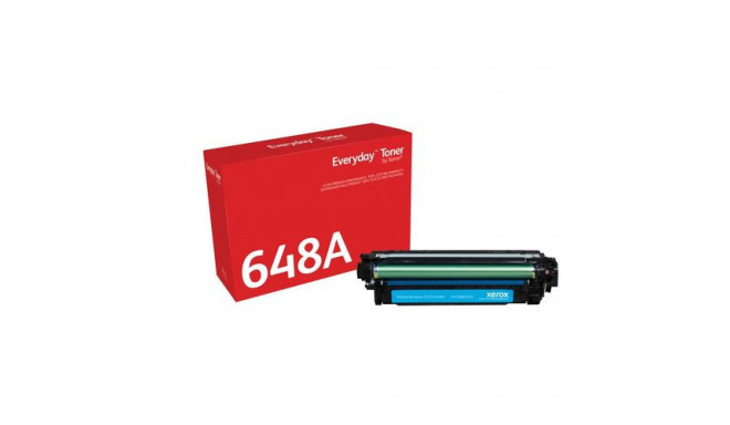 Everyday™ Cyan Toner by Xerox compatible with HP 648A (CE261A), Standard capacity