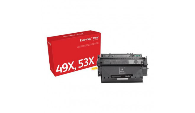 Everyday™ Black Toner by Xerox compatible with HP 49X 53X (Q5949X/ Q7553X), High capacity