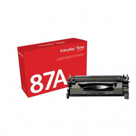 EverydayTM Black Toner by Xerox compatible with HP 87A (CF287A), Standard capacity