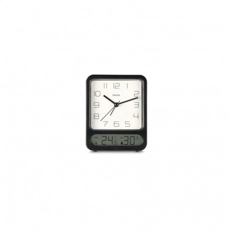 Hama Pag Digital alarm clock Black
