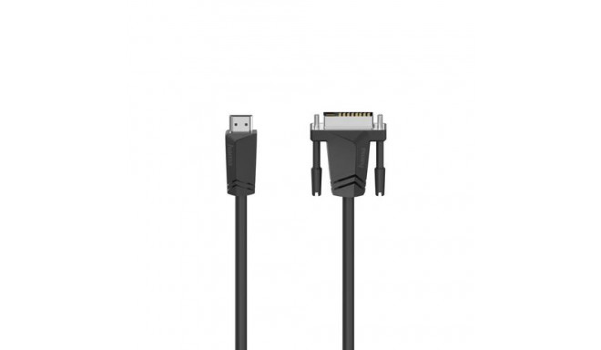 Hama 00205018 video cable adapter 1.5 m HDMI Type A (Standard) DVI-D Black