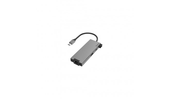 Hama 00200109 notebook dock/port replicator USB 3.2 Gen 1 (3.1 Gen 1) Type-C Grey