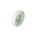 Hama Cebu Quartz clock Round Green, White