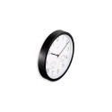 Hama Santorini Quartz clock Round Black, White