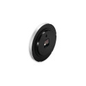 Hama Sardinia Quartz clock Circle Grey, White