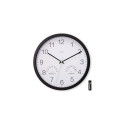 Hama Santorini Quartz clock Round Black, White