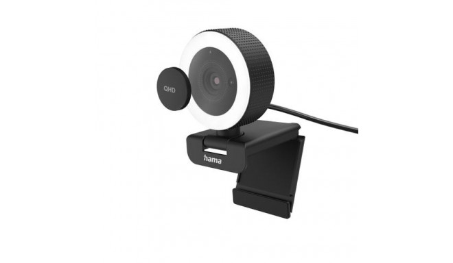 Hama C-800 Pro webcam 4 MP 2560 x 1440 pixels USB 2.0 Black