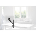 Hama 00118496 monitor mount / stand 88.9 cm (35&quot;) Black Desk