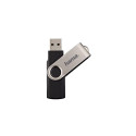 Hama Rotate 128GB USB 2.0 USB flash drive USB Type-A Black, Silver