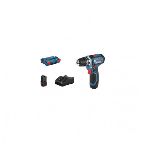 Bosch GSR 12V-15 FC Flex Professional 1300 RPM Keyless 600 g Black, Blue