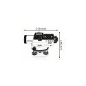 Bosch 0 601 068 401 rangefinder 20x 0.3 - 60 m